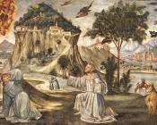 多梅尼科 基尔兰达约 : St Francis cycle, Stigmata of St Francis